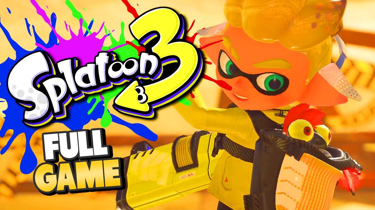 Splatoon 3 Single Player Part 1 Full Game Gameplay Walkthrough 