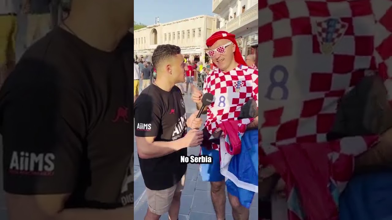 World Cup Fans | Croatia Vs Serbia 🇭🇷 🇷🇸 #croatia #serbia #worldcup #aiimsgroup