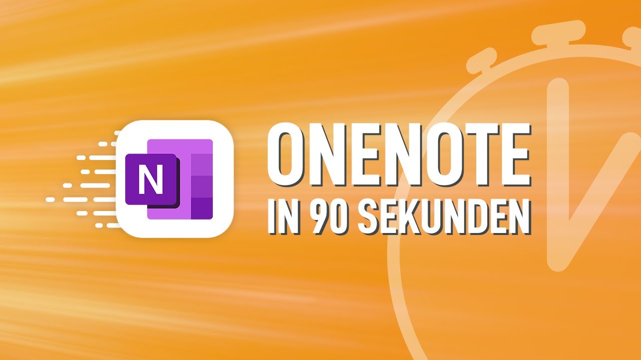 📝 OneNote einfach erkl&auml;rt: Das Wichtigste in 90 Sek.!