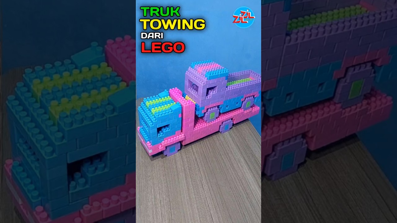 Membuat Truk Towing dari Lego | Make a Towing Truck from Lego #satisfying #asmr #lego #shorts