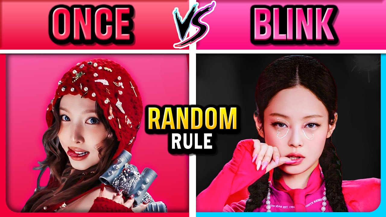 TWICE vs BLACKPINK ❤️🩷: Random Rule Edition | Kpop Quiz 2025