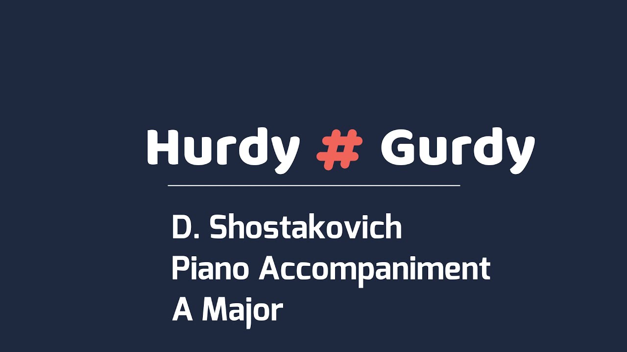 Hurdy-Gurdy D. Shostakovich RCM Violin Level 2