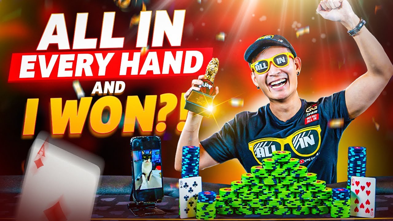 GREG GOES ALL IN 16 TIMES for his BIGGEST WIN!