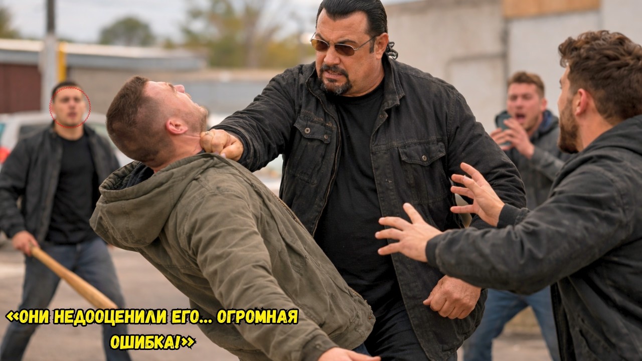 Они Думали, что Стивен Сигал Слаб — Через Несколько Секунд Пожалели ⚡