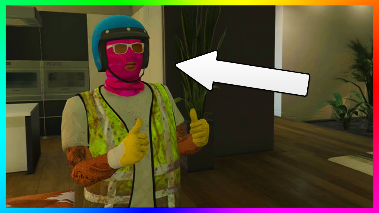 GTA 5 Online - How To Wear Hat/Helmet, Glasses & Mask At The Same Time After Patch 1.29! (GTA 5)