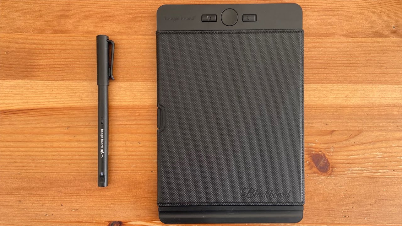 Boogie Board Blackboard eWriter and Pen Unboxing and (very) first impressions