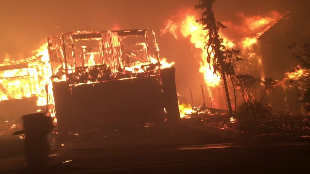 Fire: Fountaingrove in Santa Rosa (Monday, Oct. 9)