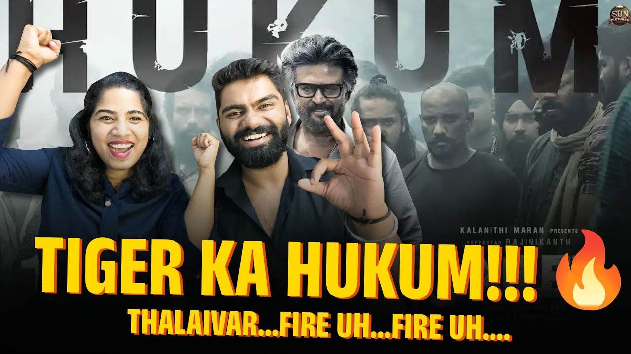 Hukum - Jailer Second Single REACTION | Malayalam | Superstar Rajinikanth | Nelson | Anirudh