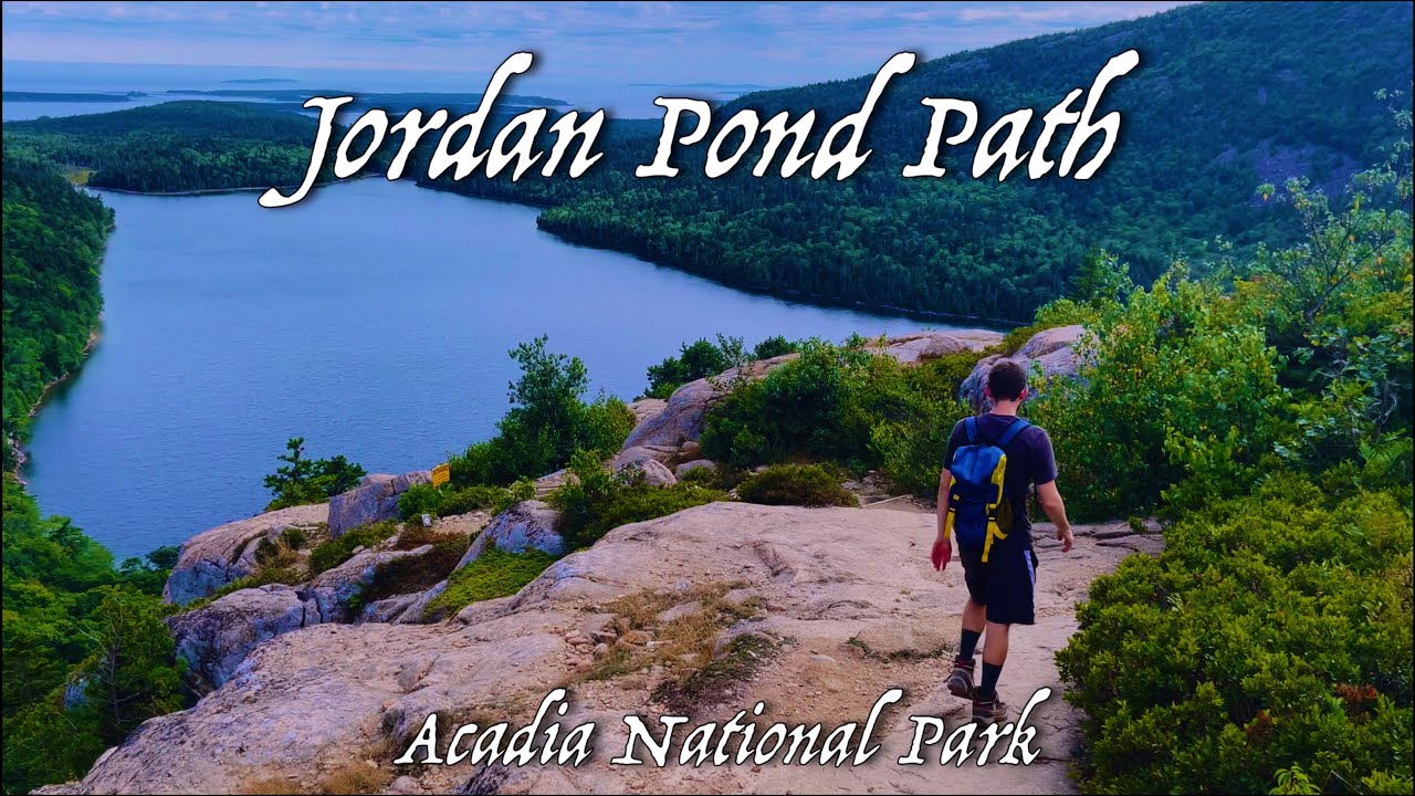 Hiking the Jordan Pond Path, South Bubble Mountain at Acadia National Park