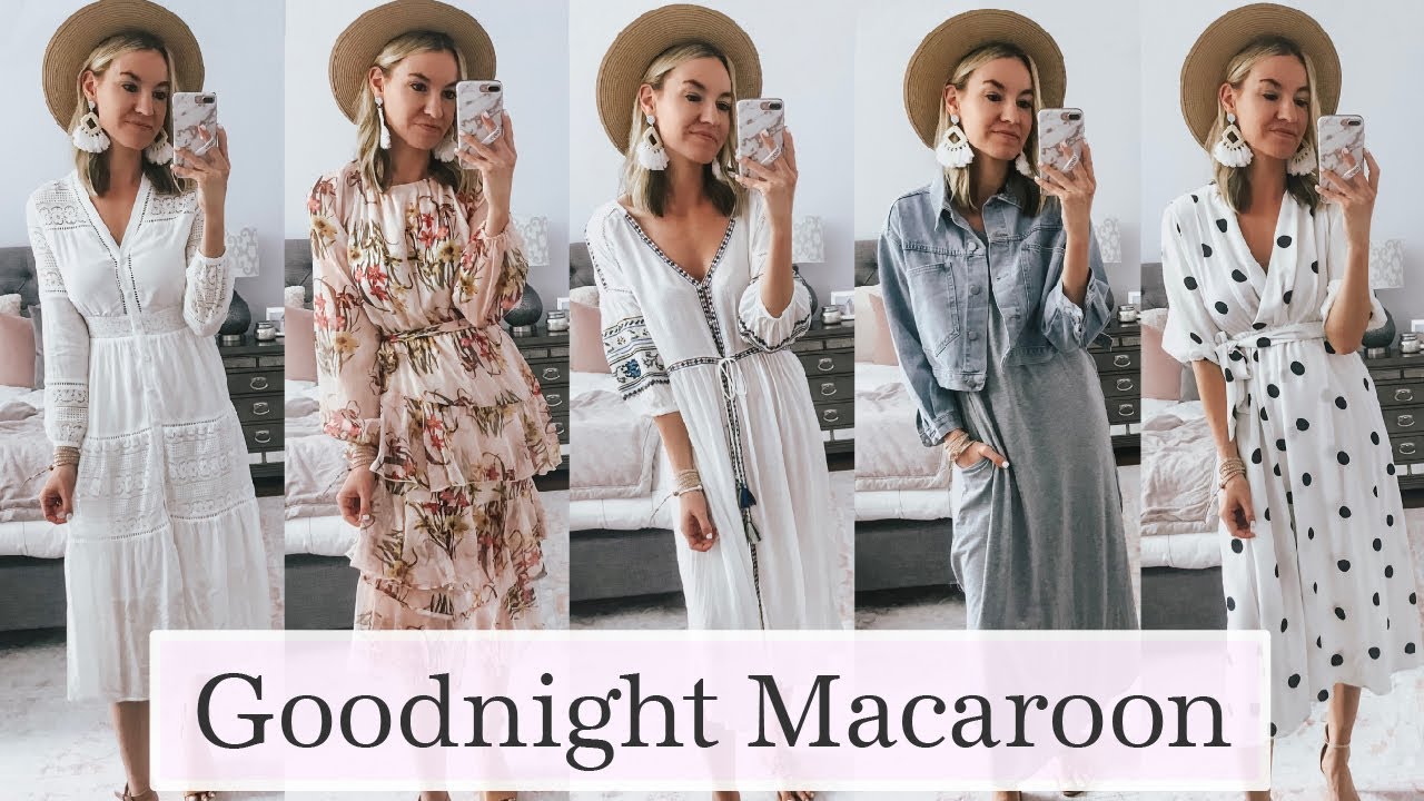 Summer 2019 Dress Try On with Goodnight Macaroon | Affordable Summer Outfits