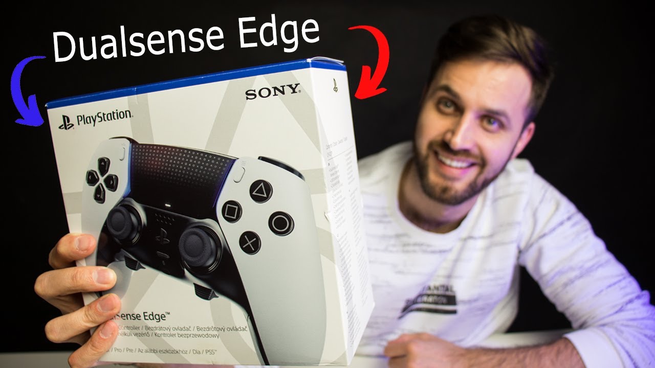 Вот он DUALSENSE EDGE &mdash; Распаковка, Нюансы и тесты в играх нового геймпада для PS5