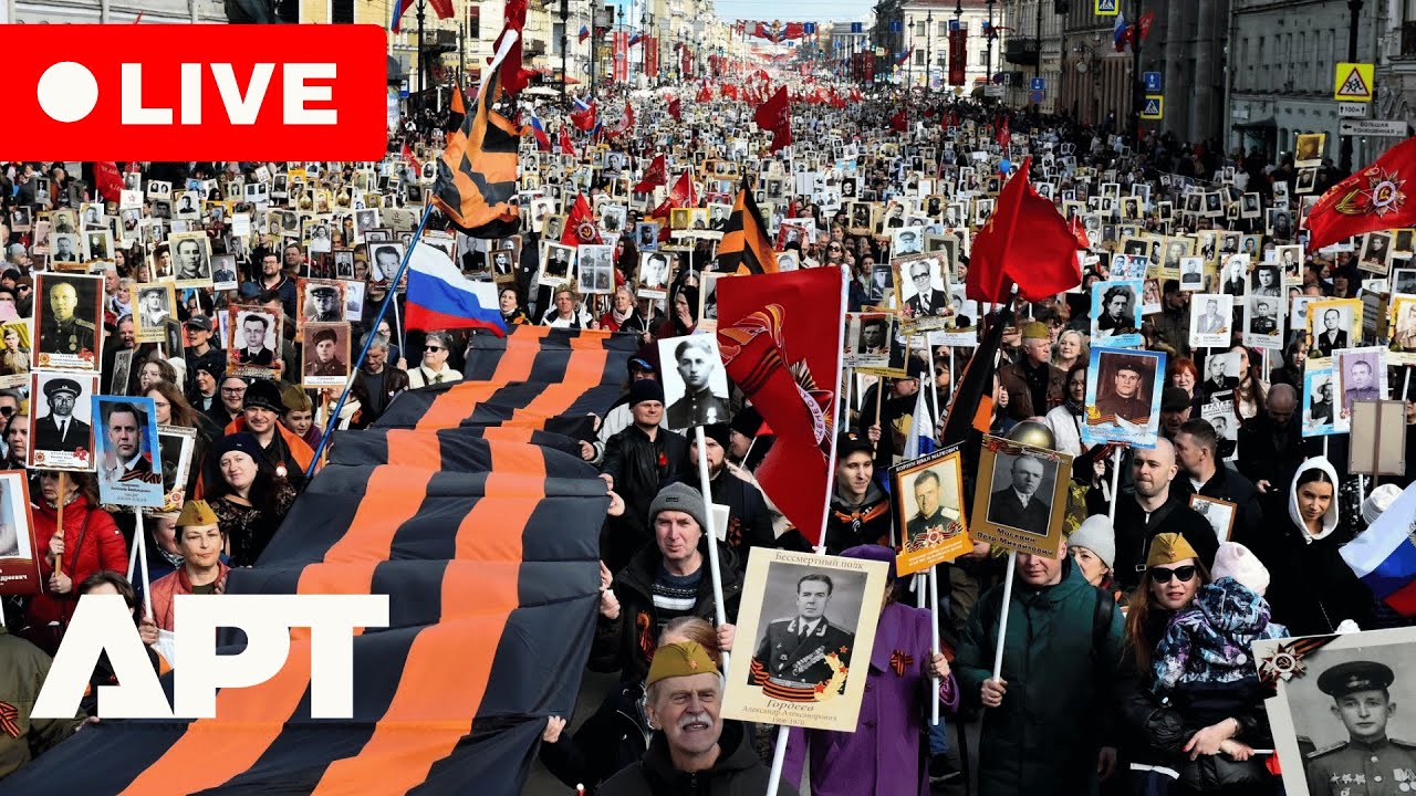 LIVE | Berlin's Russian Community Holds Immortal Regiment March on Victory Day | APT