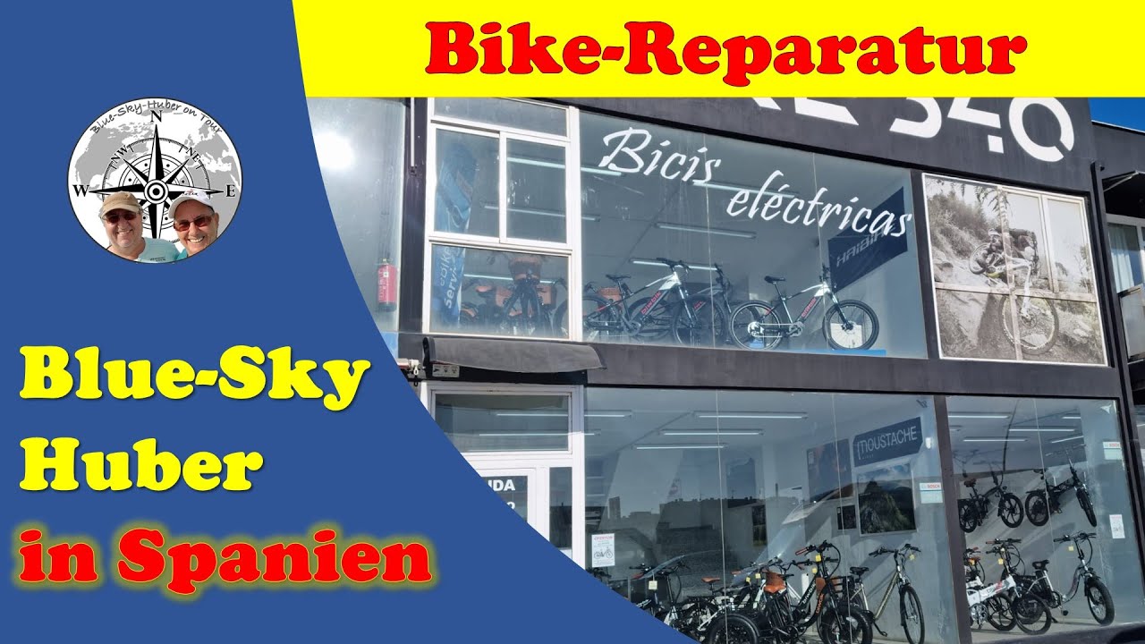 Bike-Reparatur und Restaurantsuche in Benicarlo