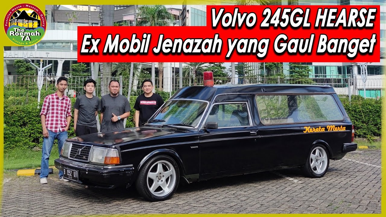 VOLVO 245GL HEARSE , Ex Mobil Jenazah yang Gaul Banget