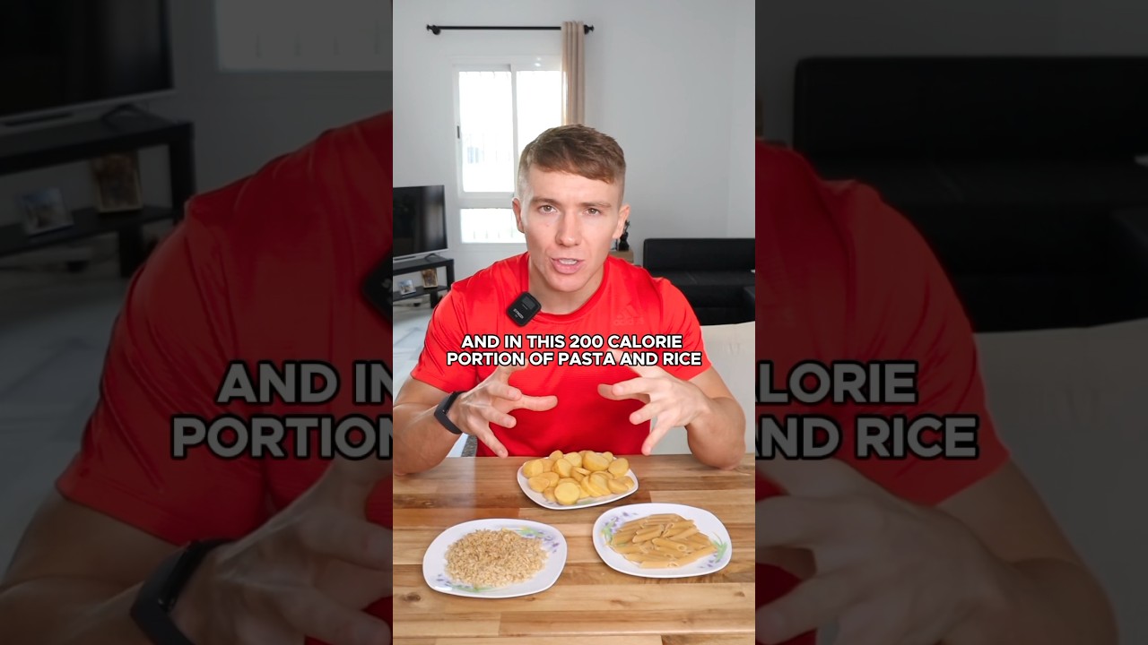 The BEST carb source for weight loss (potatoes, rice or pasta) 🤔 #diet #weightloss #healthyfood