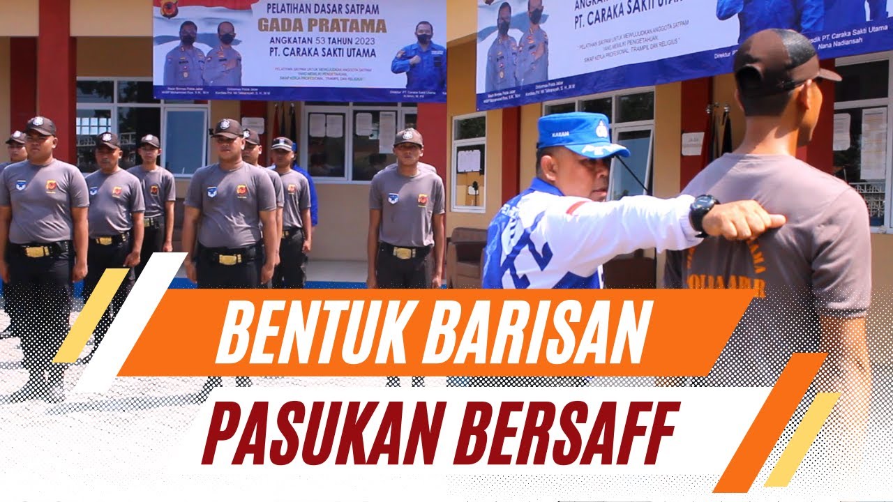 Macam-Macam Bentuk Barisan dalam PBB 