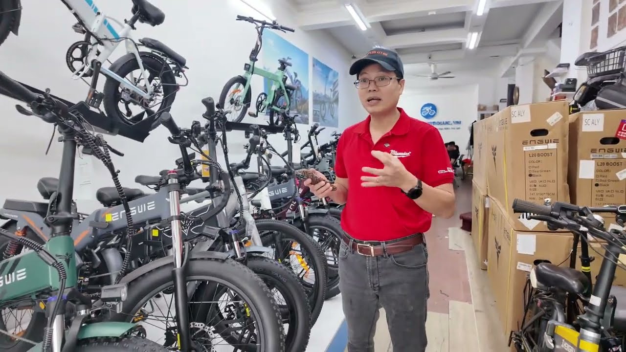 Tham quan cửa hàng xe đạp điện trợ lực tại Hà Nội, TPHCM, Bình Dương và báo giá chi tiết từng chiếc