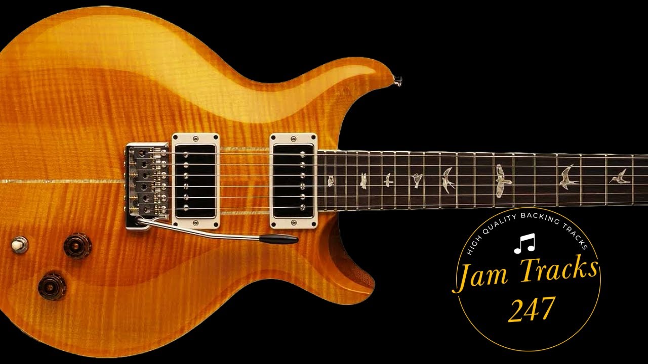Santana Style Latin Blues Guitar Backing Track in E Minor (104bpm)