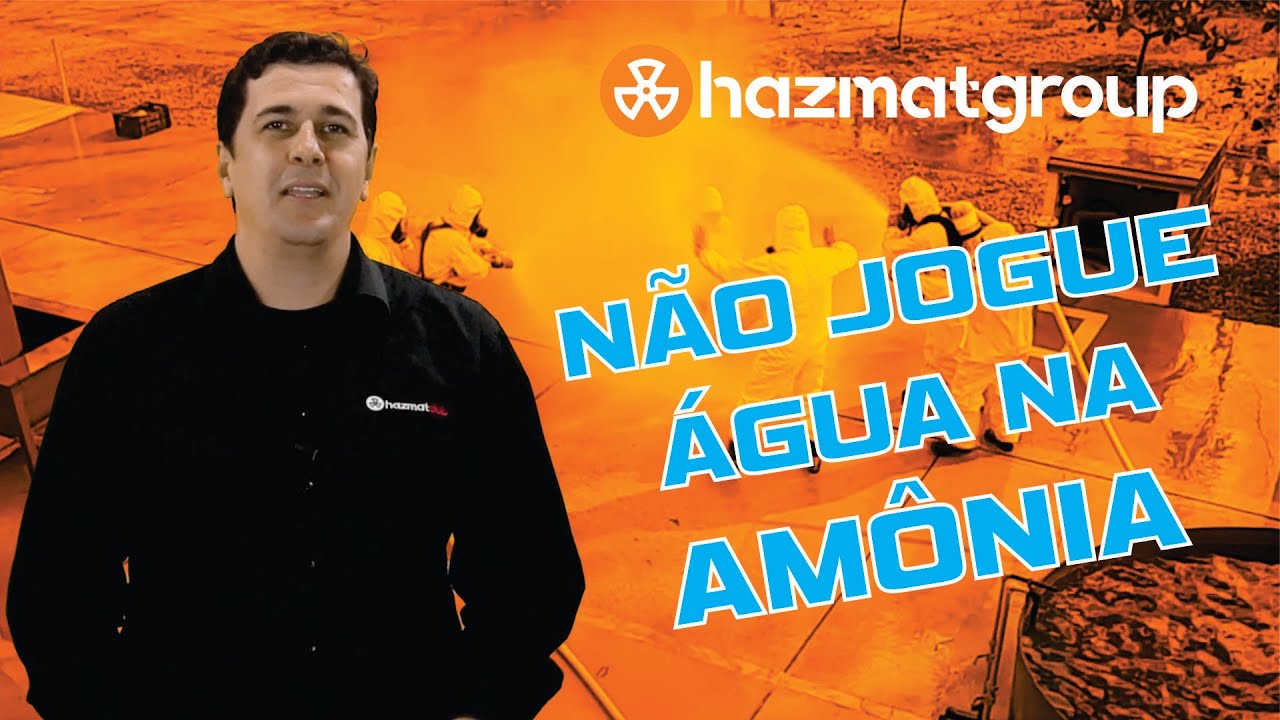 Não jogue Água na Amônia!!!!!