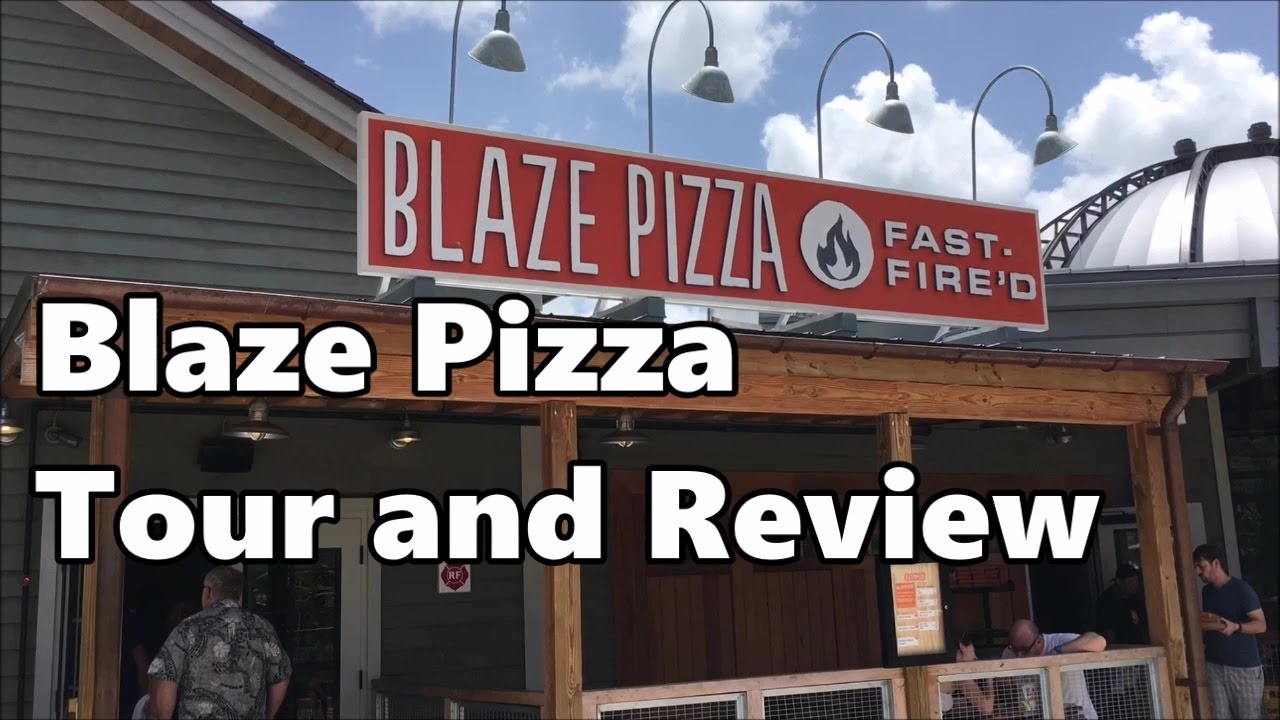 Blaze Pizza | Disney Springs | Tour and Review | May 2017