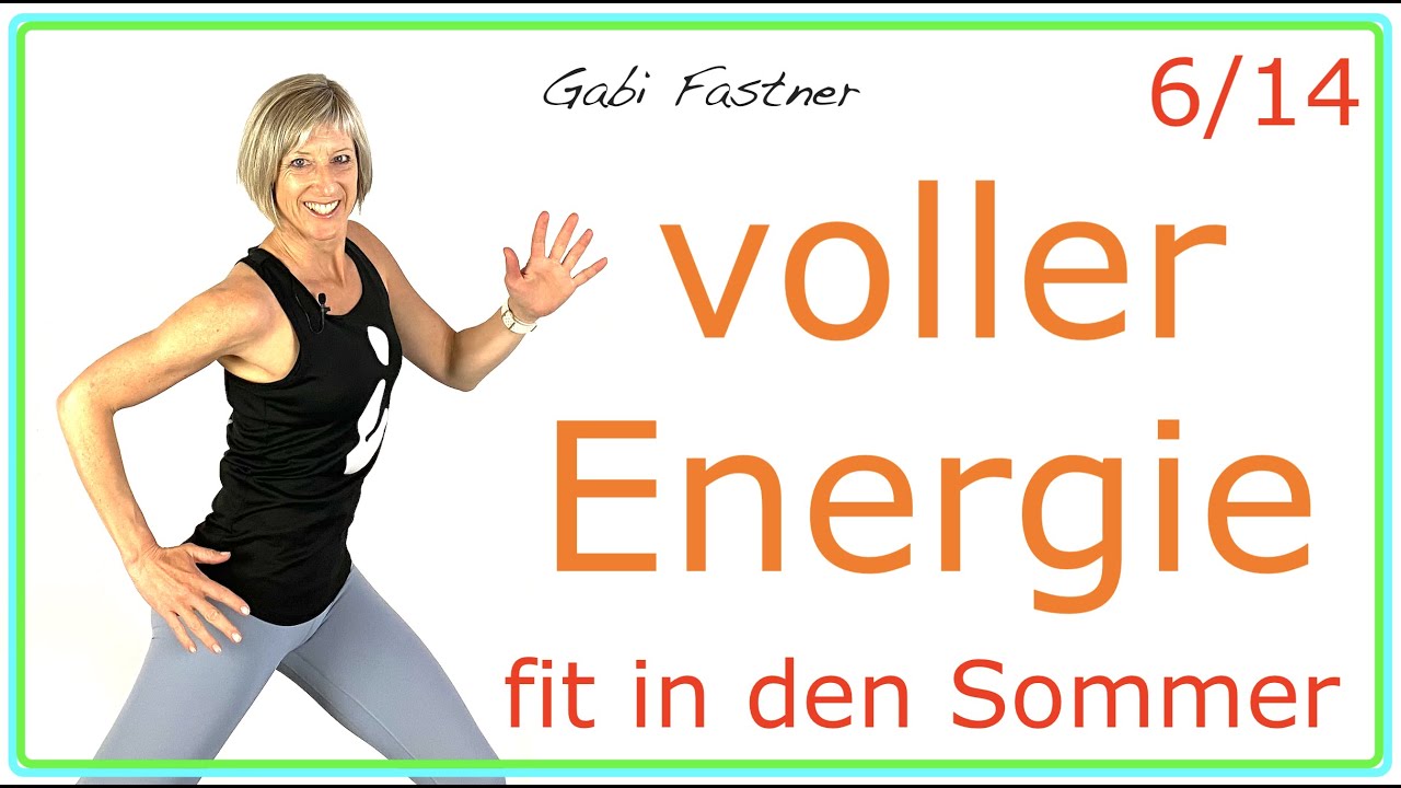 6/14😎45 min. voller Energie Kalorien verbrennen | Zirkel ohne Geräte, 500 Kcal