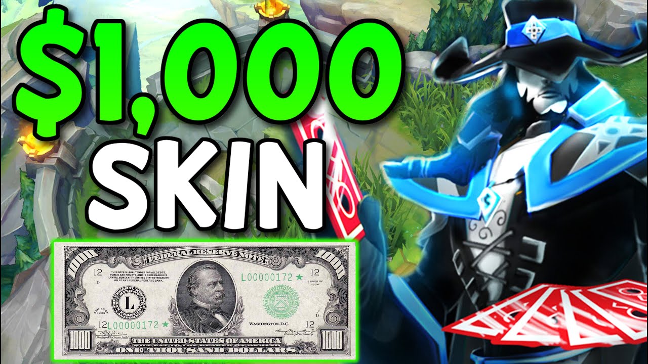 I played the RAREST Skin in all of League of Legends (PAX TWISTED FATE: $1,000)