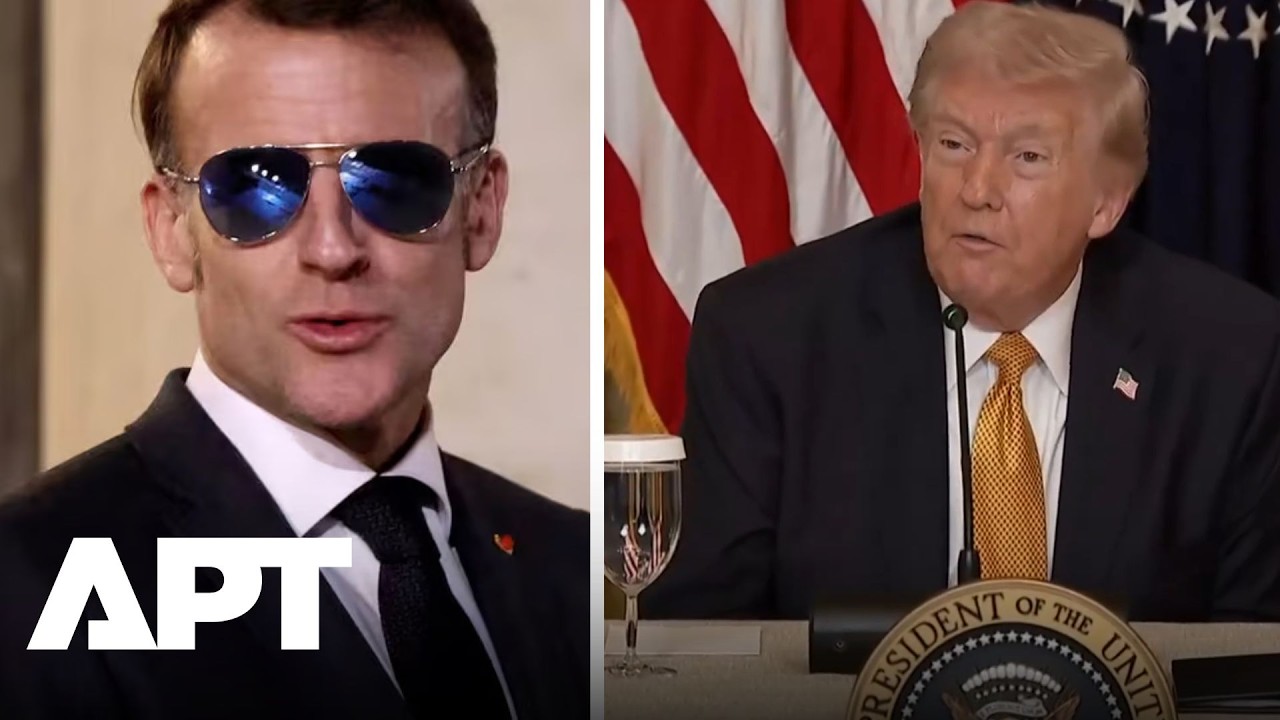 «Это Франция, мы не ожидаем совершенства» — Трамп о Макроне | APT
