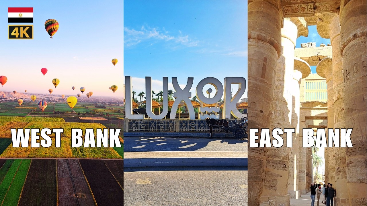 Where to Stay in LUXOR, EGYPT: EAST vs. WEST BANK (Full Budget Breakdown$$$)
