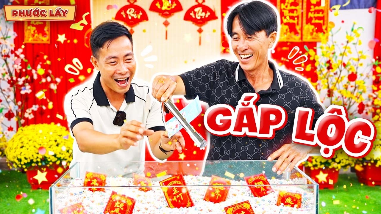Cả Team Khoái Chí Gắp Lộc Đầu Năm Xem Ai Có 