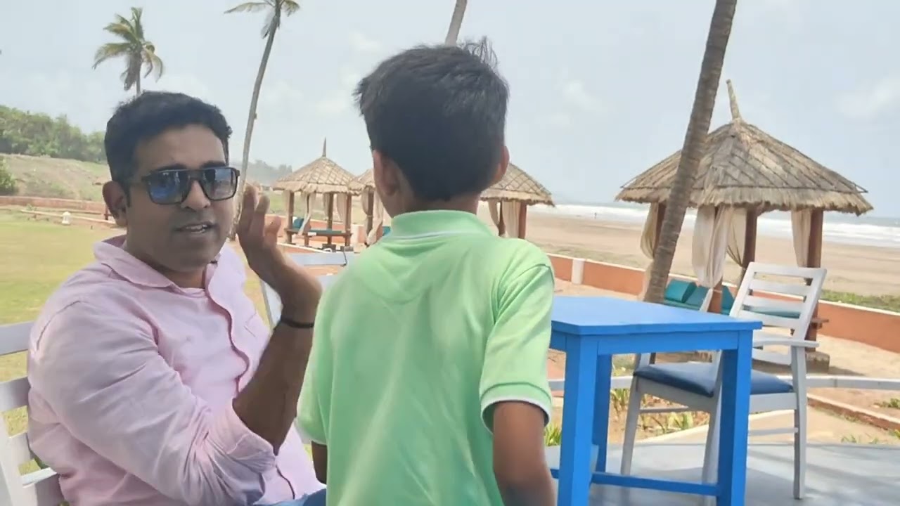 Day 1: Blue Ocean Resort, Ganpati Pule.. #kidsvlogs #resort #ganpatipule #beach
