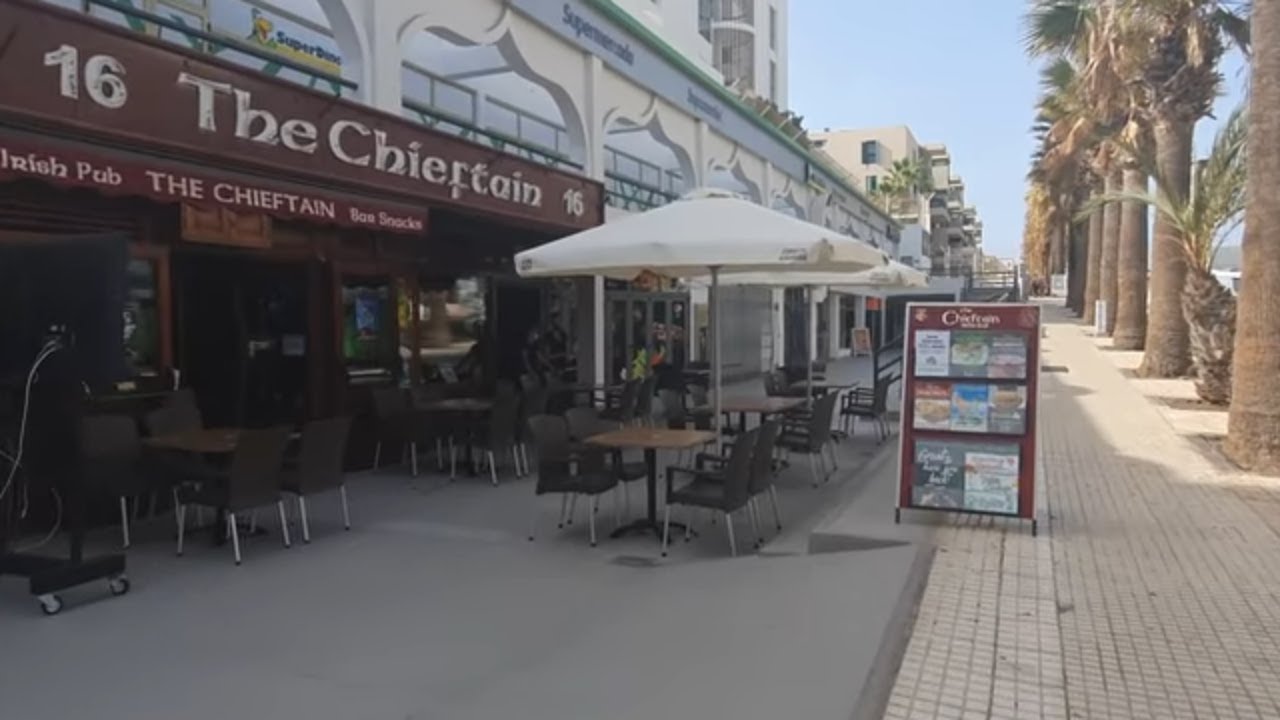 Las Americas Tenerife Columbus Aparthotel Morning Walk Paddy O'Kellys The Chieftain Tigotan Hotel