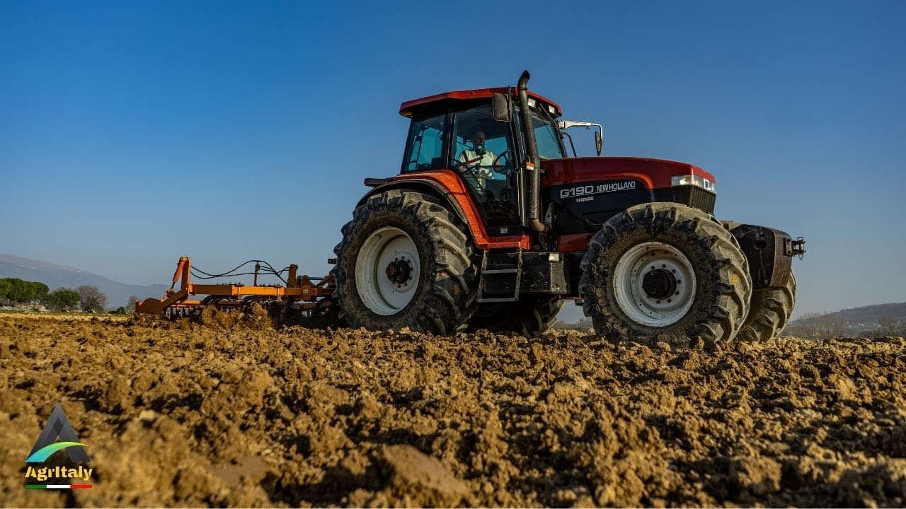 New Holland G190 & Estirpatore Fraternali 4mt | Preparazione terreno 2021 | Pure brutal Sound