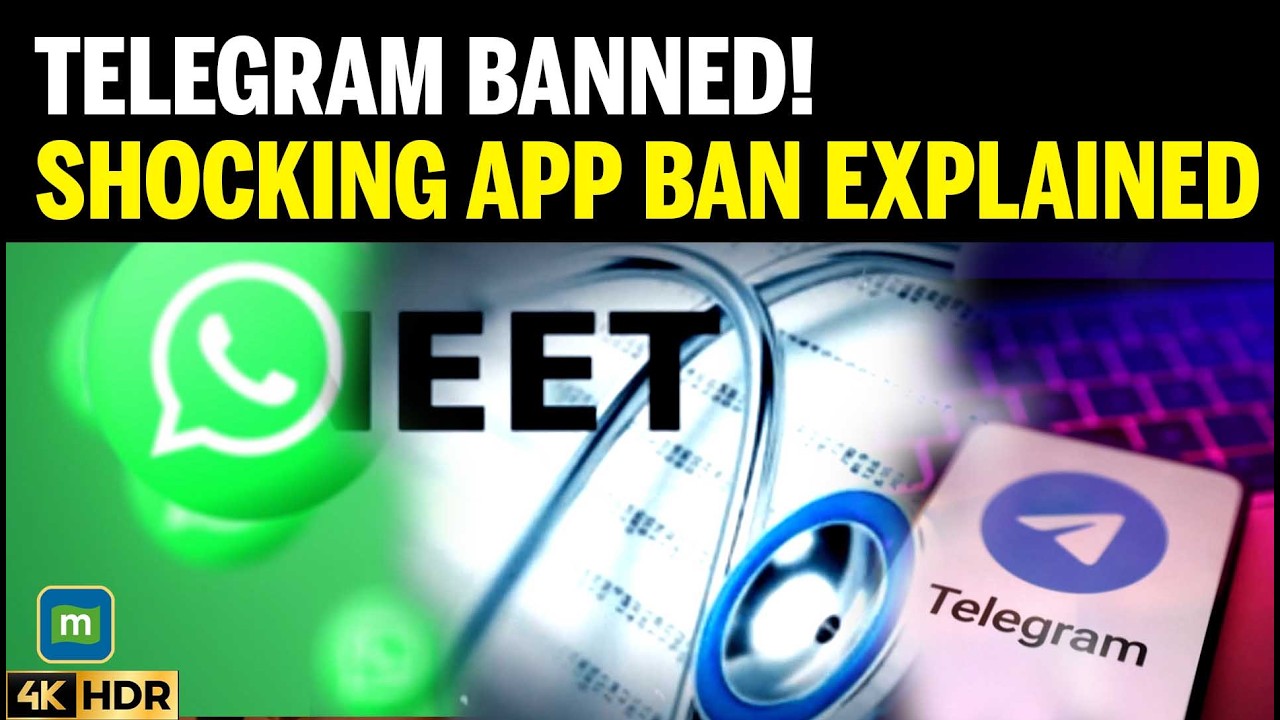 NEET PAPER LEAK: Why Only Telegram Was Banned And Not WhatsApp?