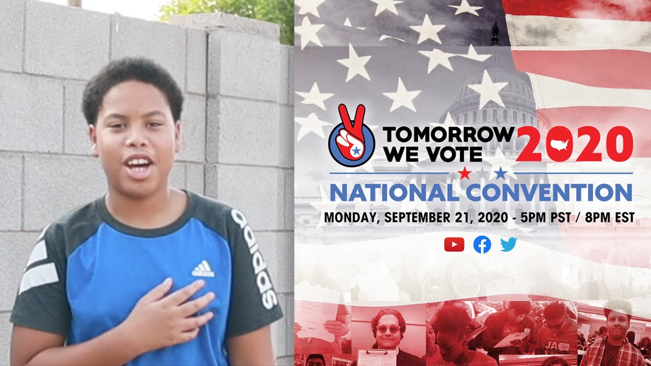 The Pledge of Allegiance (Tomorrow We Vote National Convention 2020)