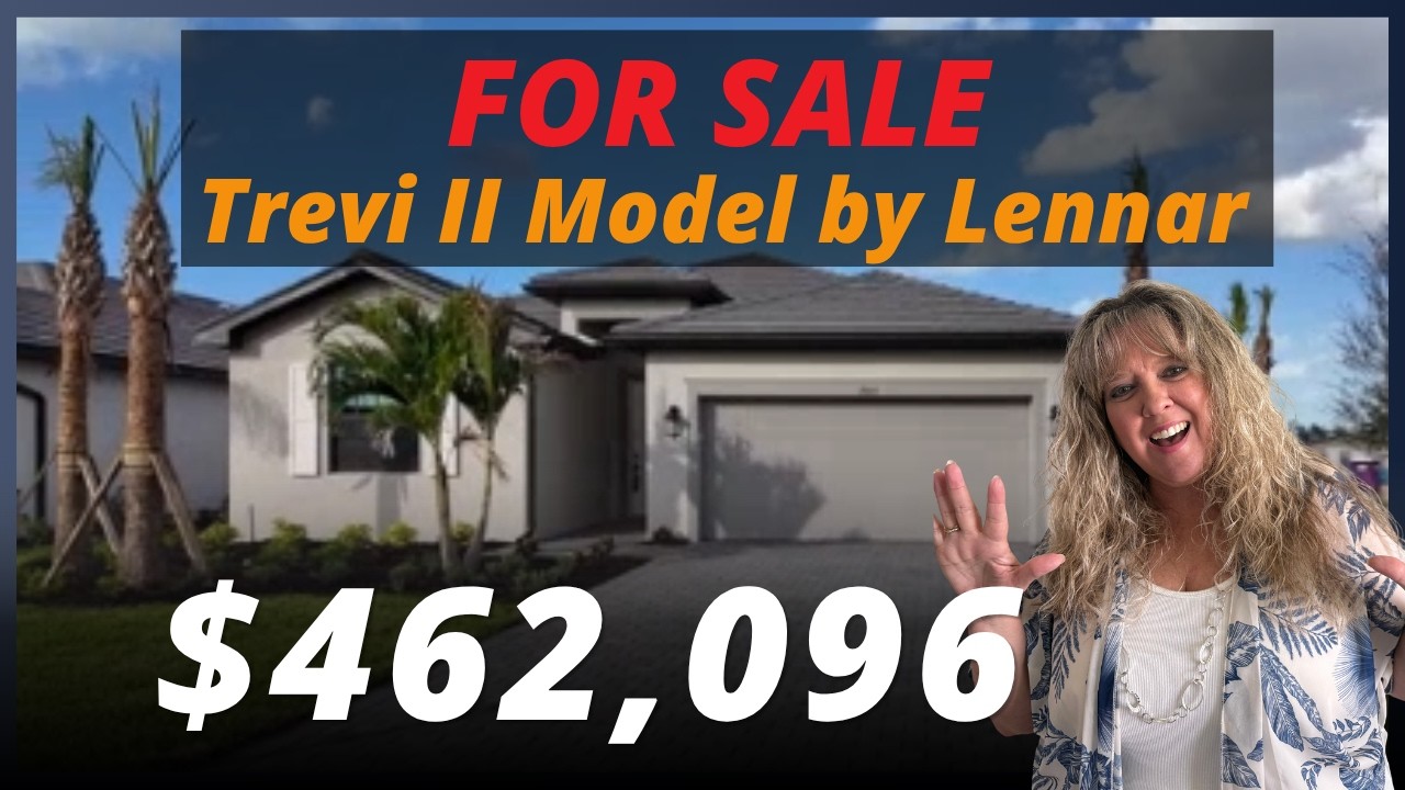$462K New Construction Home in Estero FL Trevi Model Tour | Verdana Village