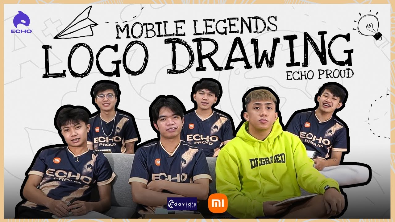 Draw The Logo Challenge with ECHO Proud!!