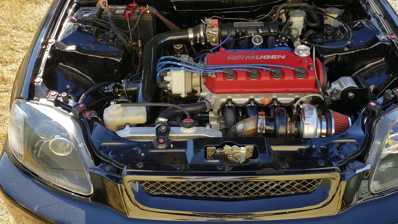 D16z6 turbo with DELTA 282-2 camshaft.