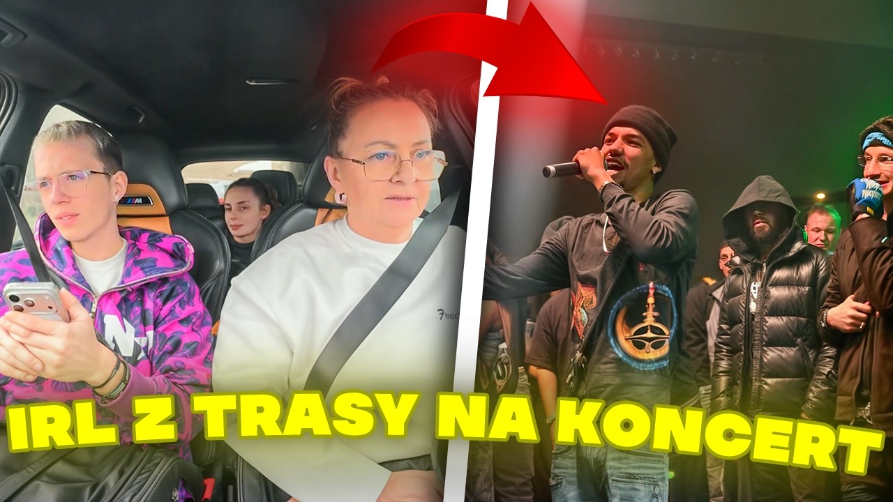 IRL Z TRASY NA KONCERT AMARA
