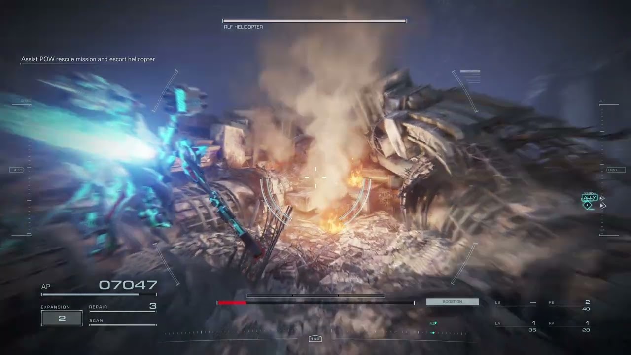 Armored Core 6 ~ Prisoner Rescue ~ Easy S Rank