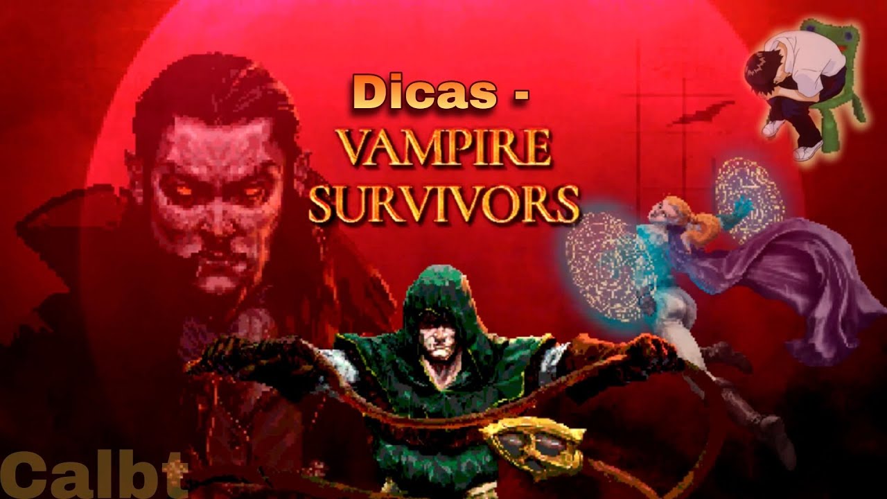 Vampire Survivors - Dicas (Bestiário 104 e 105, Como liberar os códigos e Evolução das armas)