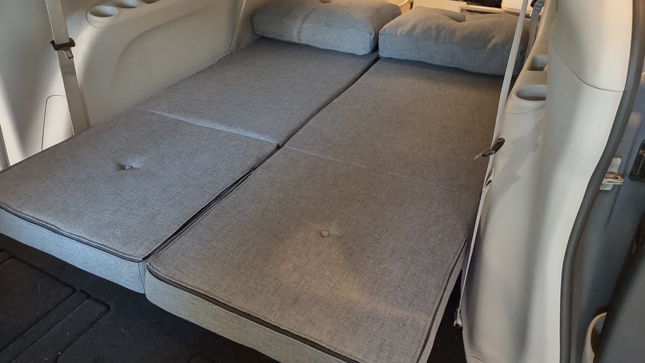 Easy Van Life  camping sofa or bed setup