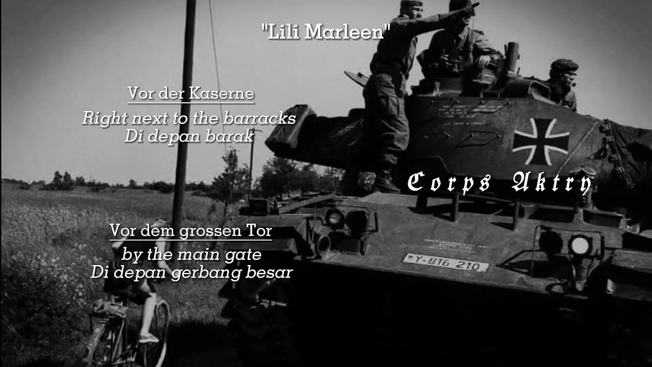 Drei Lilien, drei Lilien [Potpourri] Musikkorps 6 der Bundeswehr - With Lyrics + Sub (ENG and IDN)