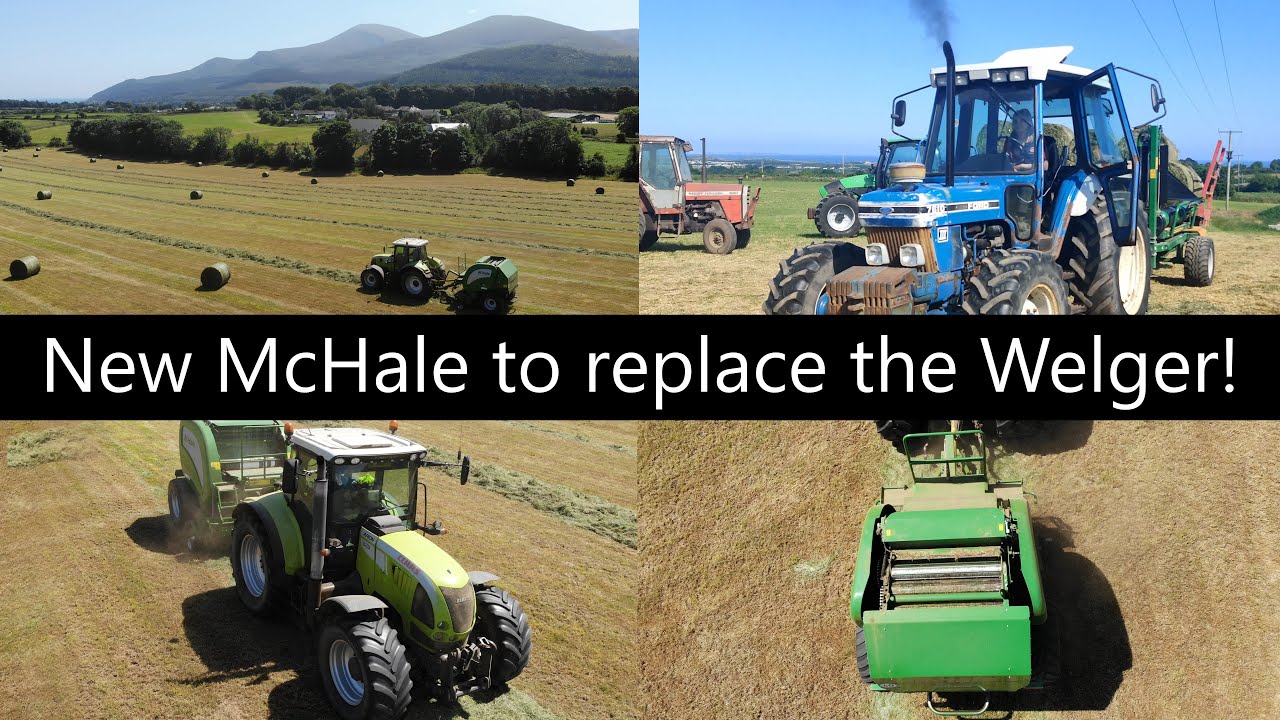GC Contracts NEW McHale baler!! Baling lapping and lifting Second Cut 2021