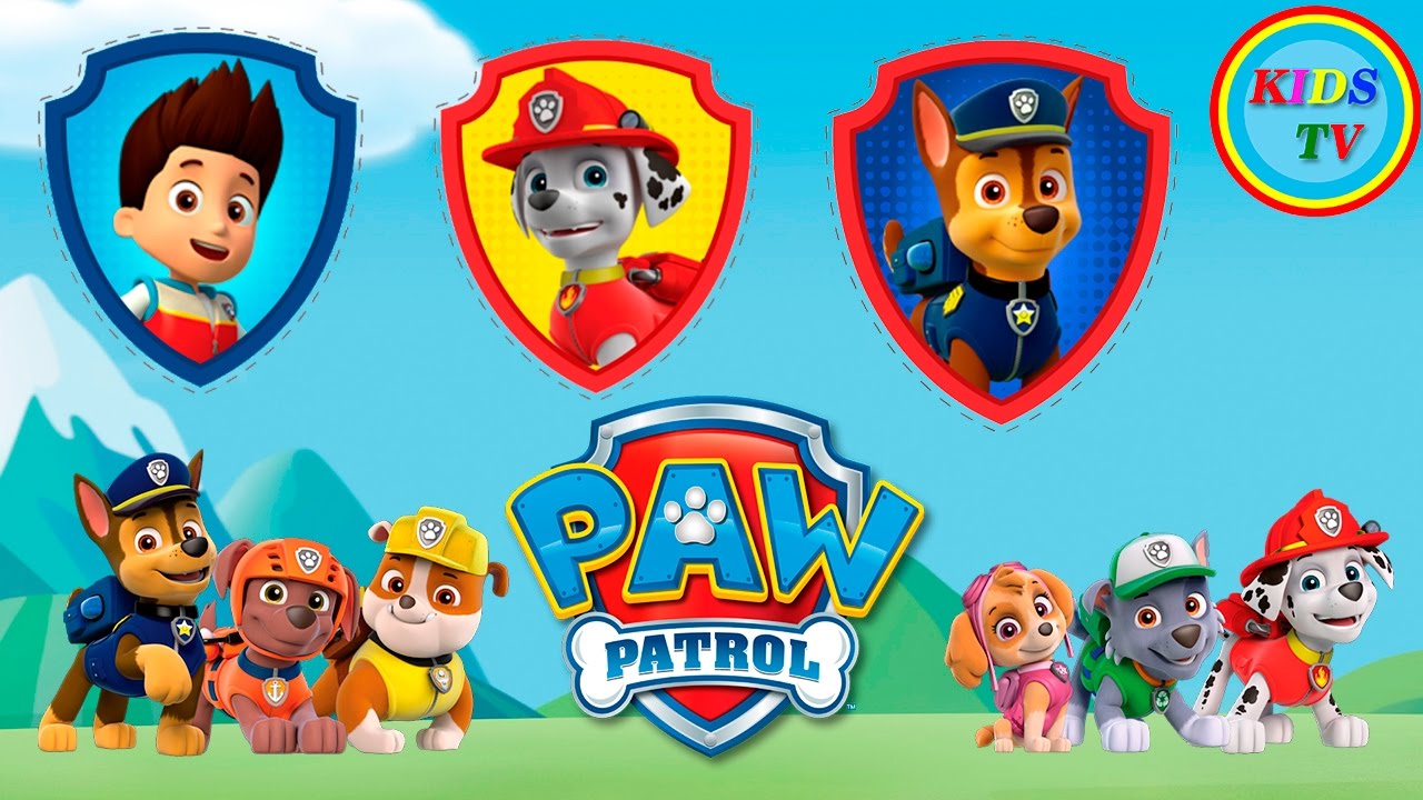 Paw Patrol  - Patrulha Canina - Finger Family Songs | Nursery Rhymes and more - Children TV