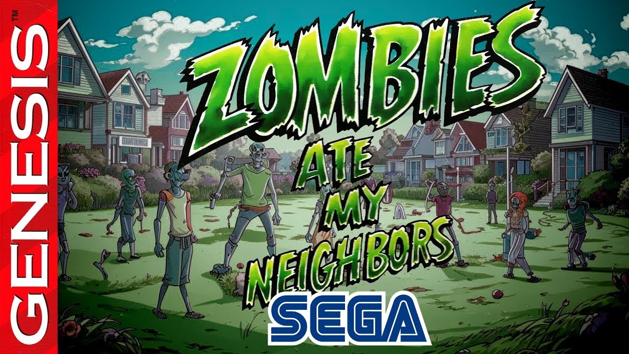 Первый раз в Zombies Ate My Neighbors \ Zombies (SEGA, 1993)
