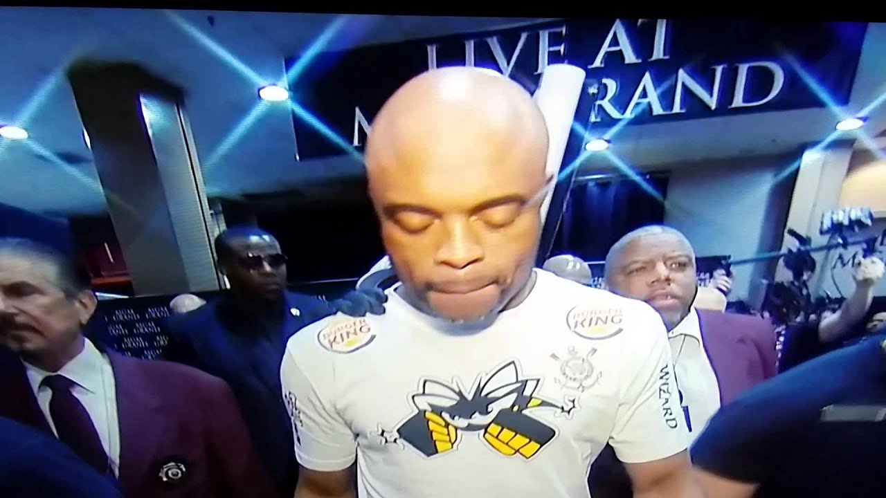 Anderson Silva UFC 168 Entrance powerful