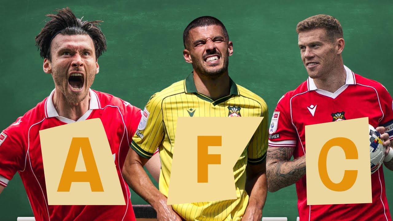 Grading Wrexham players A to F on season so far 🧮 👀