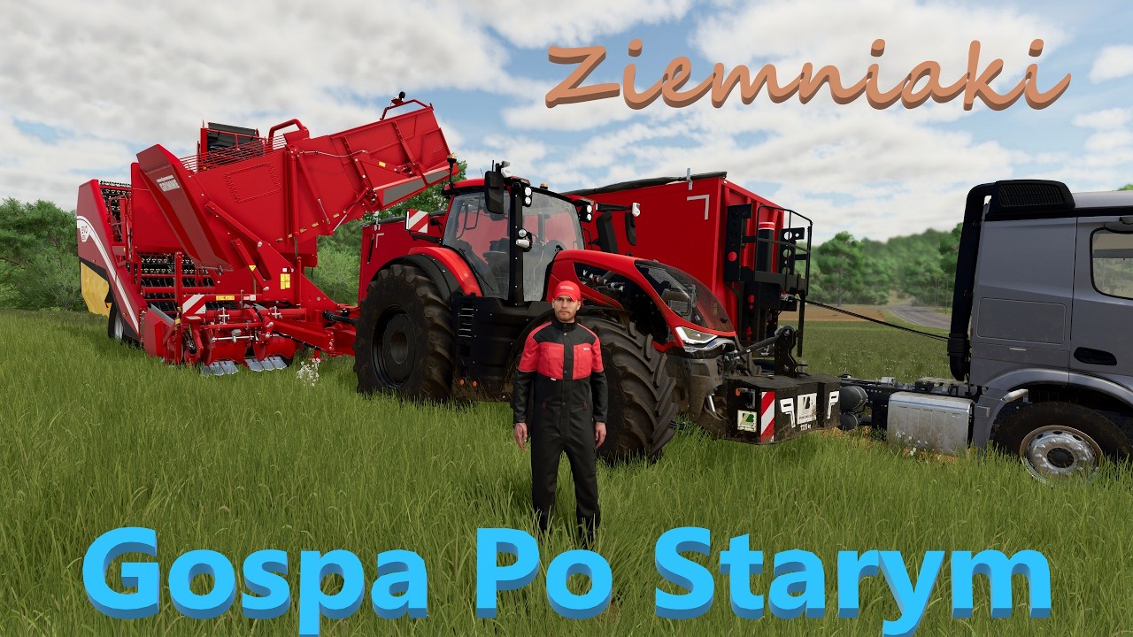 Nareszcie pierwsze zbiory ziemniaków  [ Gospa po starym ] Farming Simulator 25