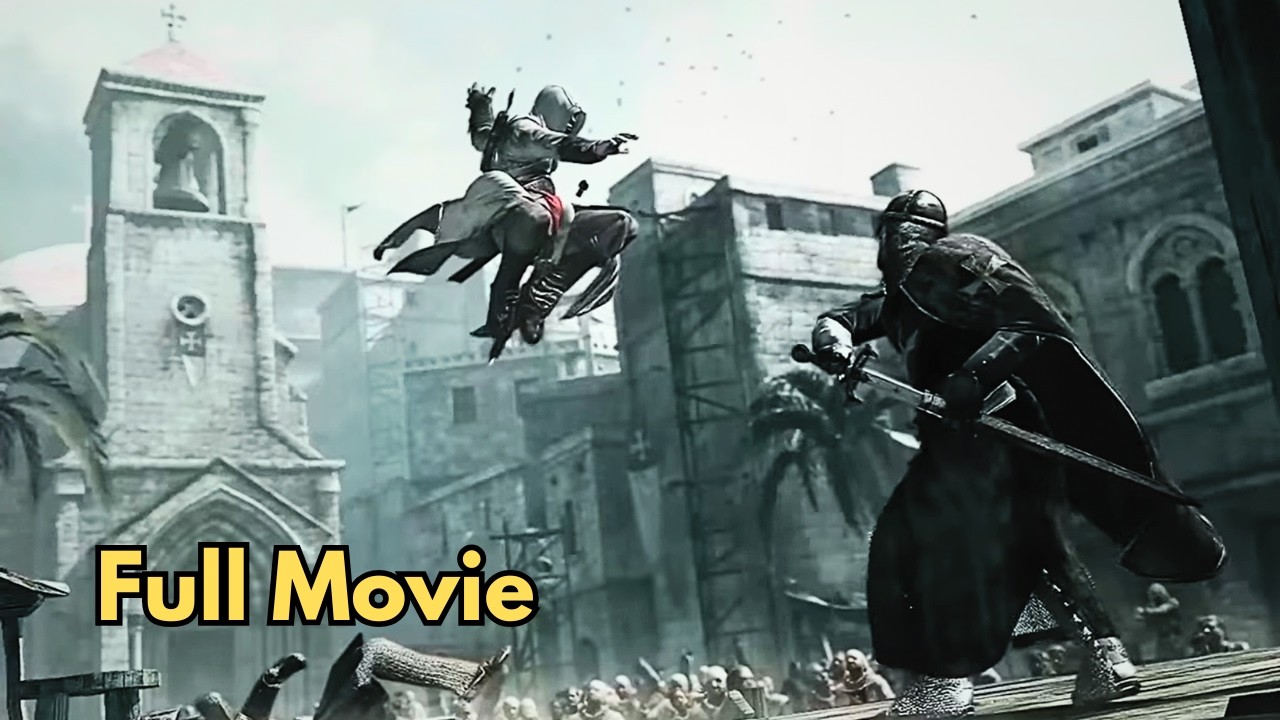 Altair: Full cinematic story of Assassins Creed 1 (2007)- No Commentary 2025