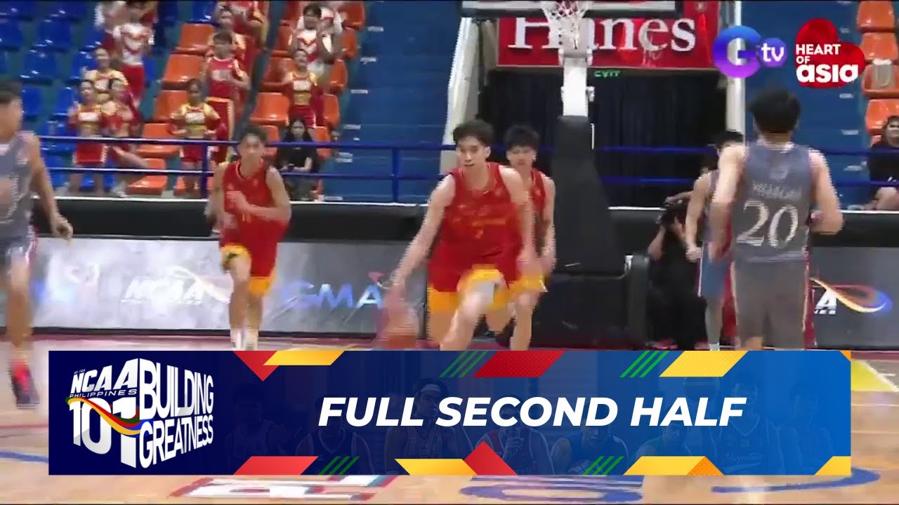 FULL SECOND HALF - LPU Pirates vs SSC-R Golden Stags | NCAA Season 101